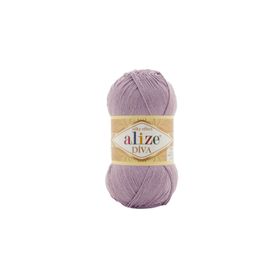 Alize 505 Küllü Lila 5'li Diva El Örgü İpi
