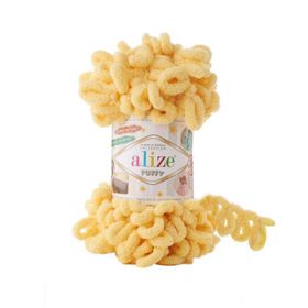 Alize 509 limon 5'li Puffy El Örgü İpi