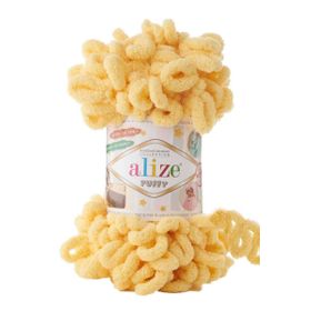 Alize 509 Limon Puffy El Örgü İpi