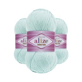 Alize 514 Buz Mavisi Cotton Gold El Örgü İpi