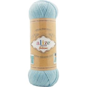 Alize 522 Superwash Artisan Mavi El Örgü İpi
