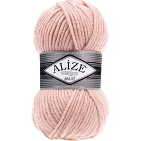 Alize 523 Kristal Pembe Superlana Maxi 100 gr Örgü İpi