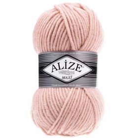 Alize 523 Kristal Pembe Superlana Maxi 100 gr Örgü İpi