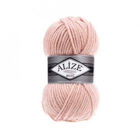Alize 523 Superlana Maxi Kristal Pembe 5 Adet Örgü İpi