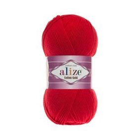 Alize 56 kırmızı 5'li Soft Plus El Örgü İpi