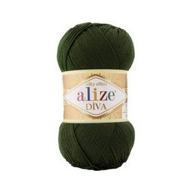 Alize 567 Haki Diva El Örgü İpi