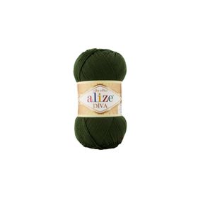 Alize 567 Haki Diva El Örgü İpi