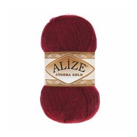 Alize 57 Bordo 5'li Süperlana Tığ El Örgü İpi