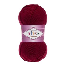 Alize 57 Bordo 5'li Süperlana Tığ El Örgü İpi
