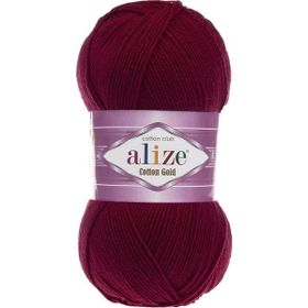 Alize 57 Bordo Cotton Gold Amigurumi Örgü İpi