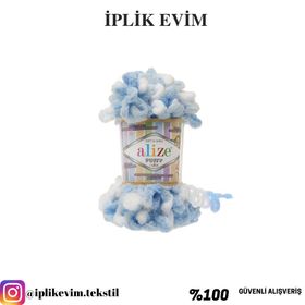 Alize 5865 Puffy Color El Örgü İpi