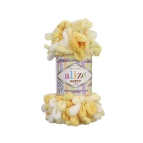 Alize 5921 5'li Puffy Color El Örgü İpi