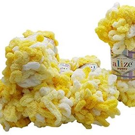 Alize 5921 5'li Puffy Color El Örgü İpi