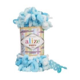 Alize 5924 Puffy Color 5'li El Örgü İpi