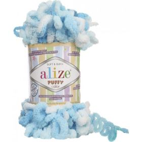 Alize 5924 Puffy Color 5'li El Örgü İpi