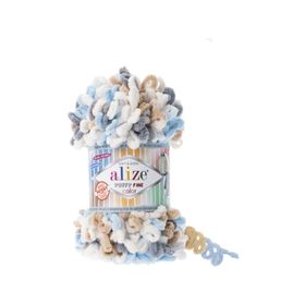 Alize 5946 5'li Puffy Fine Color El Örgü İpi