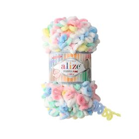 Alize 5949 5'li Puffy Fine Color El Örgü İpi