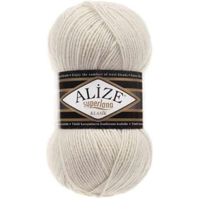 Alize 599 Fil Dişi Superlana Klasik El Örgü İpi