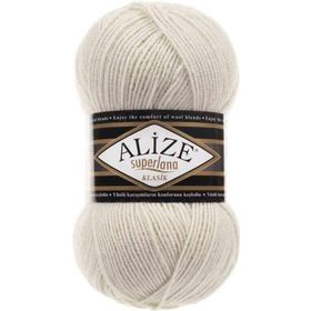 Alize 599 Fil Dişi Superlana Klasik El Örgü İpi