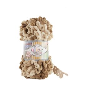 Alize 5'li Puffy Fine El Örgü İpi