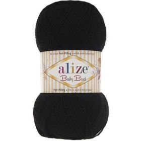 Alize 60 Siyah Cotton Gold Amigurumi Örgü İpi