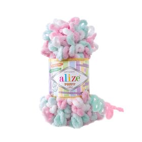 Alize 6052 5'li Puffy Color El Örgü Ipi