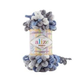 Alize 6075 Puffy Color El Örgü İpi