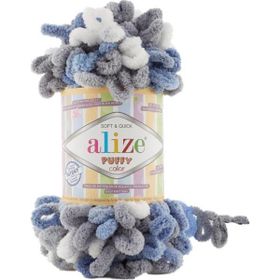 Alize 6075 Puffy Color El Örgü İpi