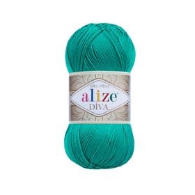 Alize 610 Yeşim 5'li Diva El Örgü İpi
