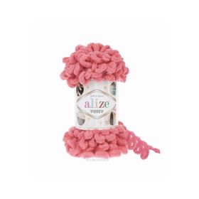 Alize 619 mercan 5'li Puffy El Örgü İpi