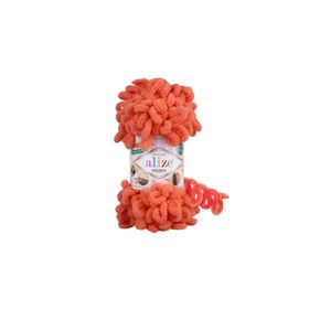 Alize 619 mercan 5'li Puffy El Örgü İpi