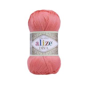 Alize 619 Mercan Superlana Klasik El Örgü İpi