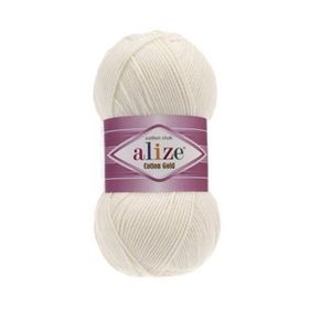 Alize 62 Açık Krem 5'li Angora Gold El Örgü İpi
