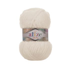 Alize 62 açık Krem 5'li Soft Plus El Örgü İpi