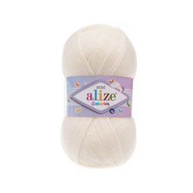 Alize 62 açık Krem 5'li Soft Plus El Örgü İpi