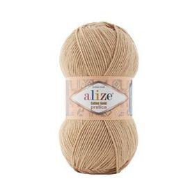 Alize 62 açık Krem 5'li Soft Plus El Örgü İpi