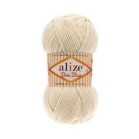 Alize 62 açık Krem 5'li Soft Plus El Örgü İpi