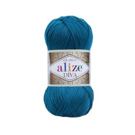 Alize 646 Mikanos Mavi Diva El Örgü İpi