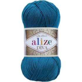 Alize 646 Mikanos Mavi Diva El Örgü İpi
