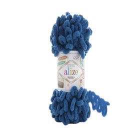 Alize 646 petrol 5'li Puffy El Örgü İpi