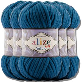 Alize 646 Velluto 5 Adet 100 gr El Örgü İpi