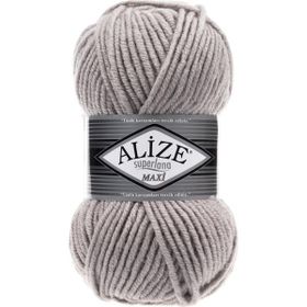 Alize 652 Duman Superlana Maxi 100 gr Örgü İpi