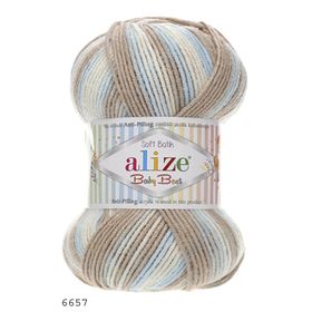 Alize 6657 5'li Baby Best Batik El Örgü İpi