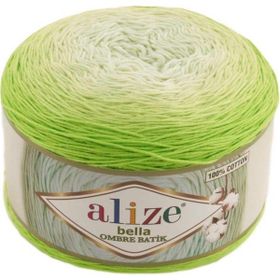 Alize 7412 2'li Bella Ombre Batik El Örgü İpi