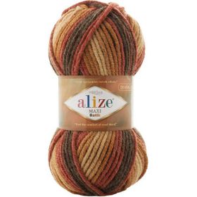 Alize 7784 Superlana Maxi Batik Ebruli 10 gr El Örgü İpi