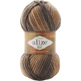 Alize 7800 5 Adet Ebruli Süperlana Maxi Batik El Örgü İpi