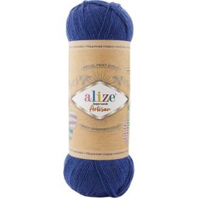 Alize 797 Superwash Artisan Lacivert El Örgü İpi