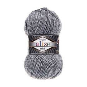 Alize 801 Jaspe Gri 5'li Superlana Midi El Örgü İpi