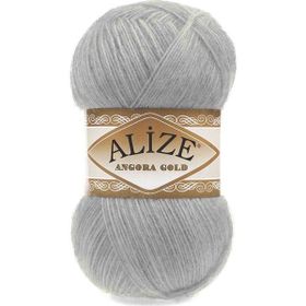 Alize Angora 100 gr Gri Gold 21 El Örgü İpi