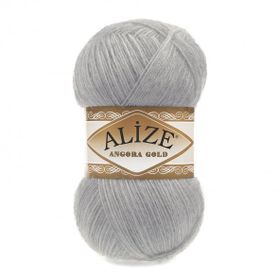 Alize Angora 100 gr Gri Gold 21 El Örgü İpi